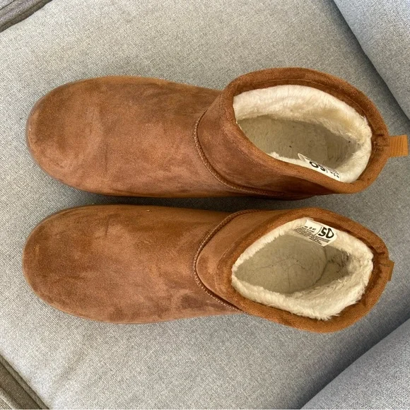 Kohl's SO Tan Suede Boots - Picture 2 of 9